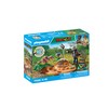 PLAYMOBIL Dinos 71526 Stegosaurus Nest with Egg Thief, Protection of