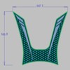BYEMTTY 3D Traction Pad Tank Kit for Kawasaki Versis X