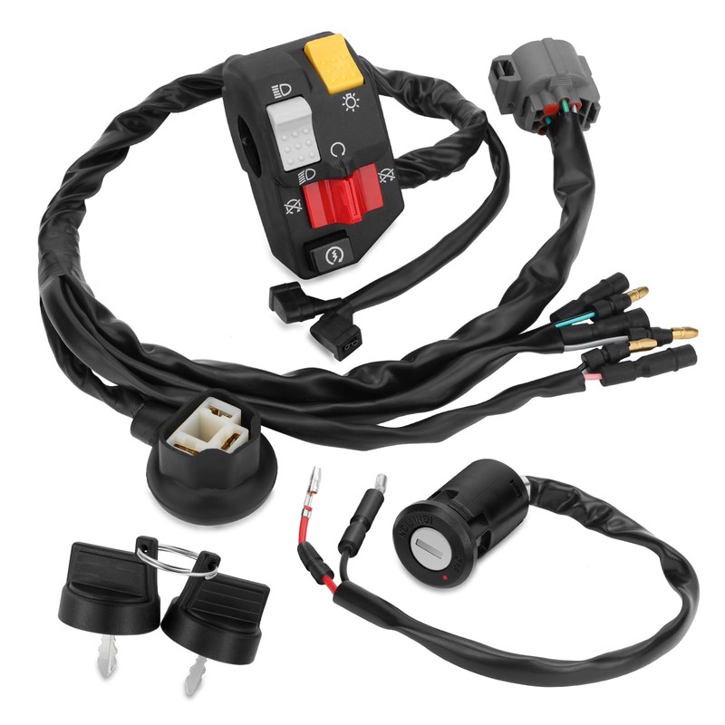 M MATI Handlebar & Key Switch for Honda TRX300EX 300EX