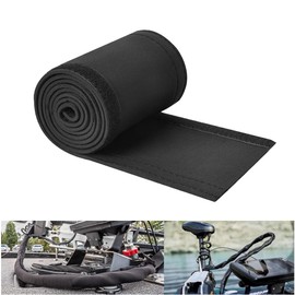 Trolling Motor Cable Organizer Sleeve,60" Neoprene Cable Sleeve for Trolling Motor Wire Cover Black