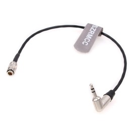 SZRMCC Ultrasync One DIN 1.0 2.3BNC to 3.5mm Right Angle Jack Timecode Cable for DSLR Cameras (Straight DIN 1.0/2.3)