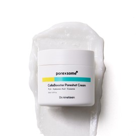 Dr.ninteen CollaBooster Poreshot CreamㅣPoly Lactic Acid(PLA) + 12 Hyaluronic Acid(HA) + CeramidesㅣFace Moisturizer for Pore Tightening & FirmingㅣKorean Skin Care (1.69 fl.oz.)