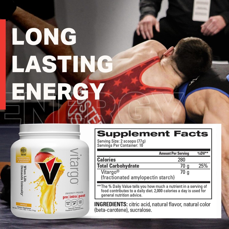 Vitargo Carbohydrate Powder | Feed Muscle Glycogen 2X Faster |