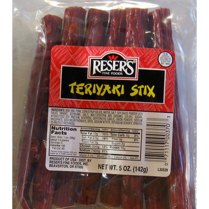 Reser's Meat Snack Sticks 1 each Pepperoni / Teriyaki