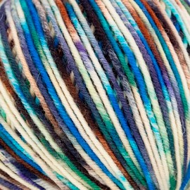 Online Garne Line 537 Lumos Hand Dyed Merino Wool Yarn 100g = 200m Needle Size 5-6mm (03)