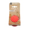 MARTIN SELLIER Dog Toy, Soft Rubber Ball, Medium, Red