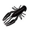 Yum Lures YCRB301 Craw Bug Fishing Bait, Black Neon, 3.25"