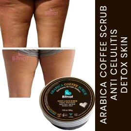 Gel Exfoliante De Café Tostado Anti-celulitis