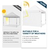 MASTERCANOPY 8x8ft Canopy SunWall Instant Canopy SideWall for Pop Up