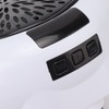 Space Heater Mini White with Remote Control Wall Mounted Air