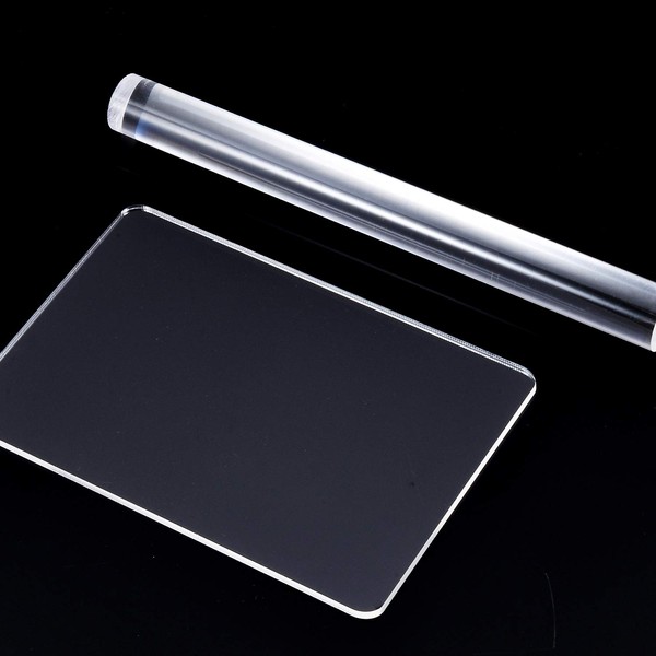 Berolle Acrylic Clay Roller with Sheet Clay Rolling Pin with
