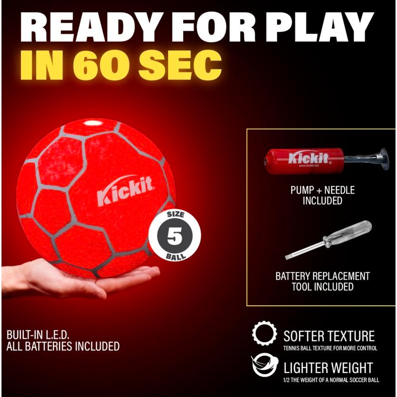 Kickit Inferno Soccer Tennis Set