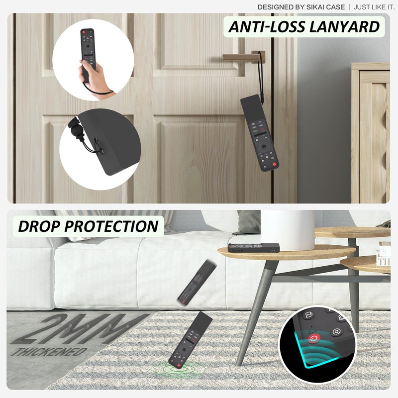 Silicone Case for LG MR25GA Magic Remote Compatible with 2025