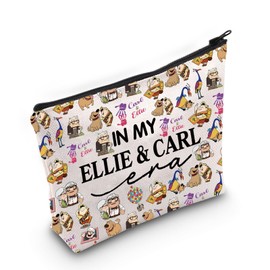 TSOTMO Up House Merch Ellie and Carl Cosmetic Bag Ellie and Carl Valentine Couple Gift Carl And Ellie Adventure Gift (CARL EAR Bag)