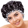 Bodylife Shower Cap Reusable Bath Cap Dual layered Waterproof Mono