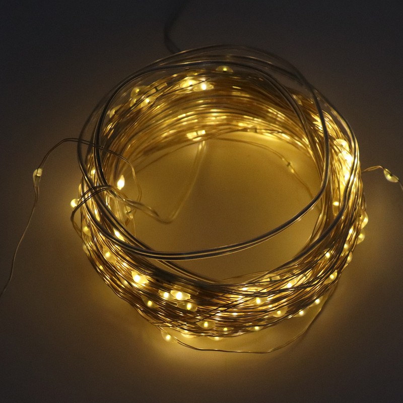 300LED Solar String Lights IP44 Waterproof Outdoor Garden Courtyard Decoration