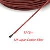 φ3mm 12K 33Ω Carbon Fibre Heating Wire 200℃ High Temperature