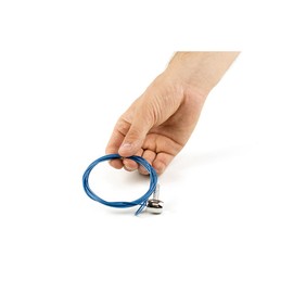 KIKKERLAND Sostén para Foto y Tarjetas con 8 imanes, Azul