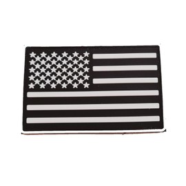 USA Flag PVC Rubber Patches Velcro 3D Badge with Velcro for Backpacks Bags Uniform Military German Army American Flag Mil-Tec Patch US Army Flag Morale Emblem Velcro Badge 8 x 5 cm