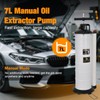 GOOACC Oil Extractor Pump for Oil Change Vacuum Pump 7L
