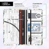 ADUQLZUX Leather Car Registration and Insurance Card Holder, Cute Car