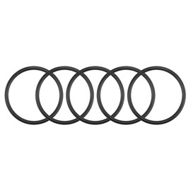 sourcing map Nitrile Rubber O-Rings 56mm OD 48mm ID 4mm Width, Metric Nitrile Rubber Sealing Gasket for Automotive Machine Plumbing, Pack of 5