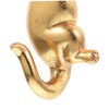Mobestech 1 Set Animal Shape Wall Hooks Decorative Hangers for