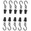 CattleyaHQ Shower Curtain Clips With Hook,Pack Of 40 Pieces,Ideal For