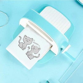 Cute Cat Cutting Dies Stencil Metal Stencil Cutting Dies Stencils for DIY Scrapbooking Photo Album Decorative Embossing Paper Cutting Dies for Card Making (ZC369)