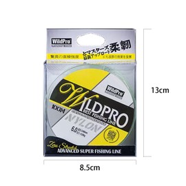 0,4 mm transparentes Nylon-Garn - Unsichtbare Nähnadel, 26 lb Zugfestigkeit (100 m Spule)