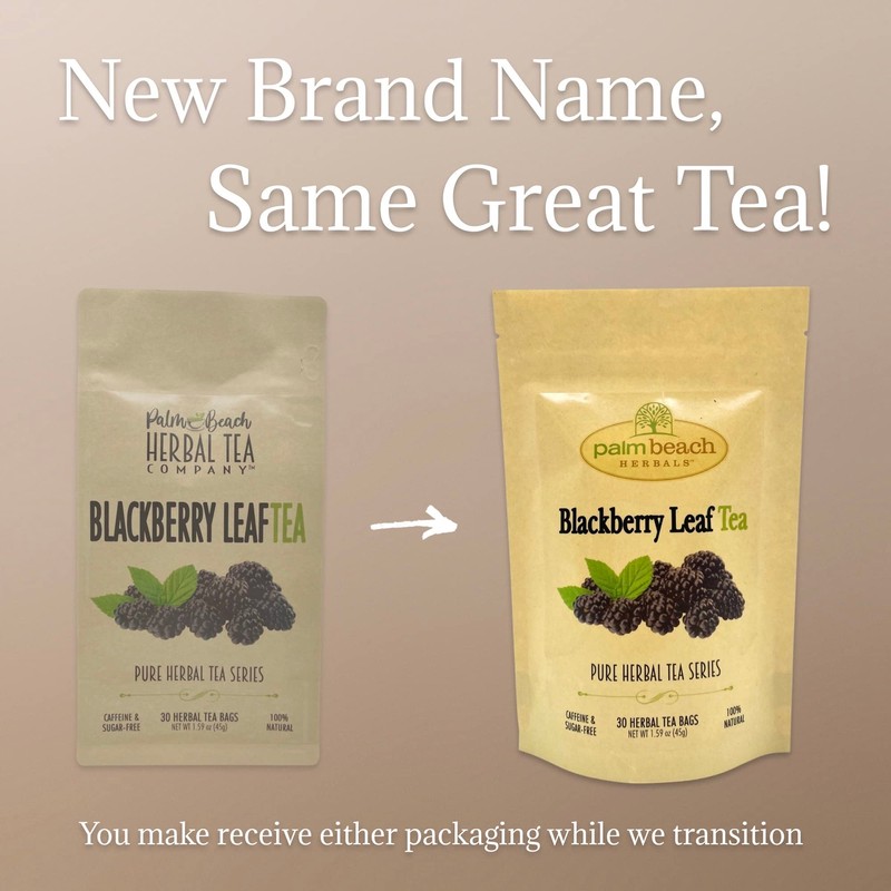 BlackBerry Leaf Tea - Pure Herbal Tea Series by Palm