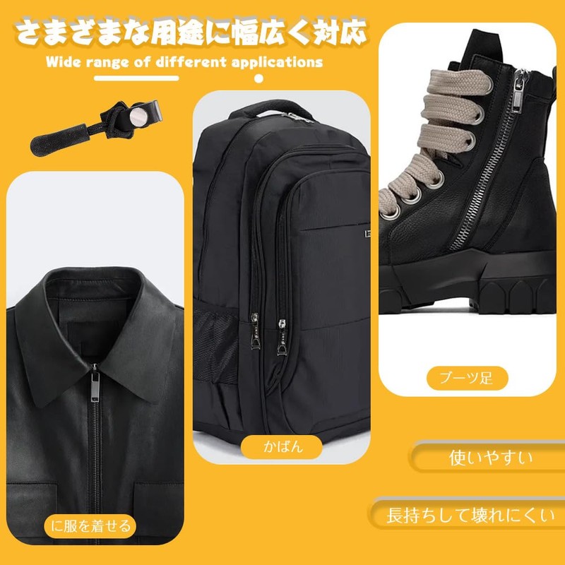 Zipper Repairer 3 Sizes 9 Pcs Zipper Repair Slider Zipper