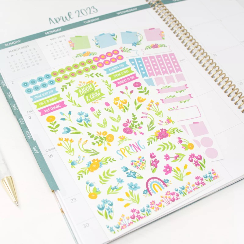 bloomdailyplanners bloom daily planners Planner Sticker Pack, Decorative Florals