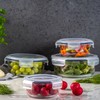 KADAX Glass Container with Lid, Food Container, Dishwasher Safe Food