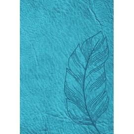 GOOD THINGS TAKE TIME: Super Thick Smooth Leather Look Cream Paper Blank PAPERBACK Journal