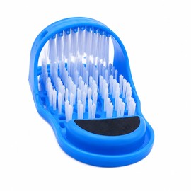Shower Foot Scrubber for Easy Cleaning – Suction-Cup Foot Brush for Gentle Exfoliation and Bathroom Use