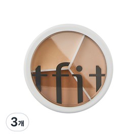 Tipit Cover Up Pro Concealer 15g, 3 pieces, 01 Neutral / 티핏 커버 업 프로 컨실러 15g, 3개, 01 뉴트럴