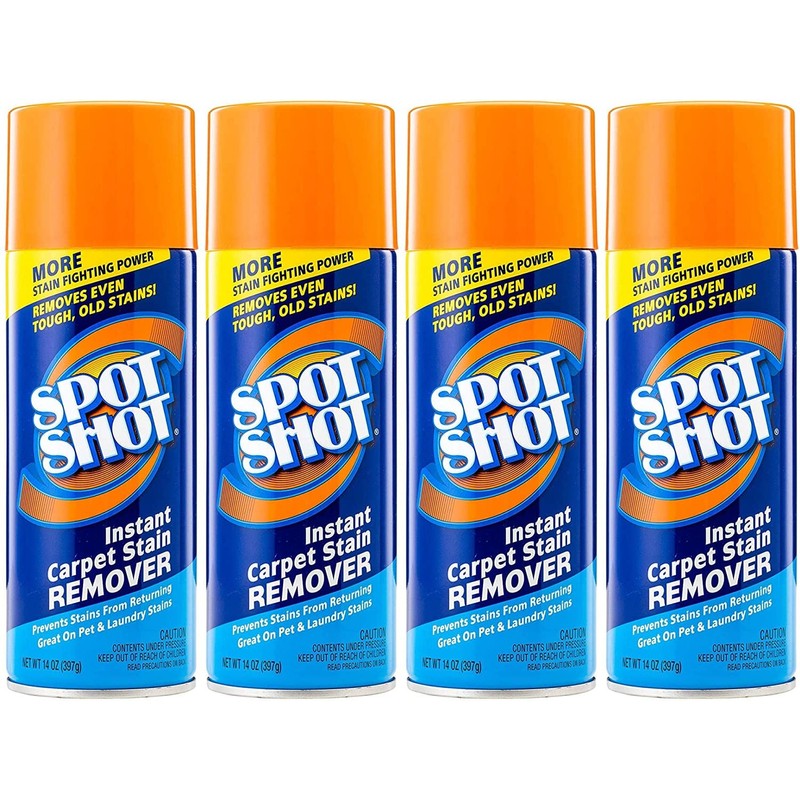 Spot Shot Instant Carpet Stain Remover Aerosol 14 oz can,