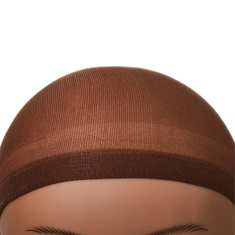 Red by Kiss Stocking Wig Cap 5 PCS (Dark Brown)