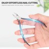 FERYES Toenail Clipper Straight Blade for Ingrown and Thick Nails