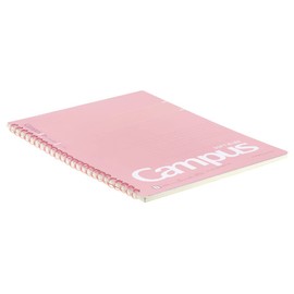 Kokuyo Campus Soft Ring Dots, 50 Pieces, A5 Peach