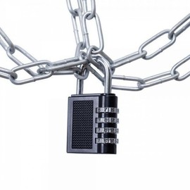 Large 4-Digit Combination Lock Combination Lock 2ea