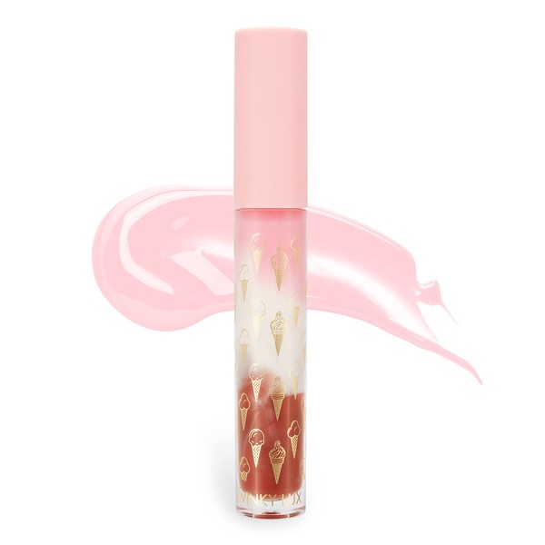 Winky Lux Lip Gloss Neapolitan | Sheer Neutral Pink Lip Gloss | Infused with Jojoba Oil & Vitamin E (4g / 0.14oz)