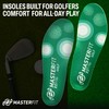 MASTERFIT EZQF Golf REG Insoles - X Large Multicolor