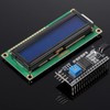 Weewooday Adaptador de Interfaz Serie IIC/I2C/ TWI LCD y módulo