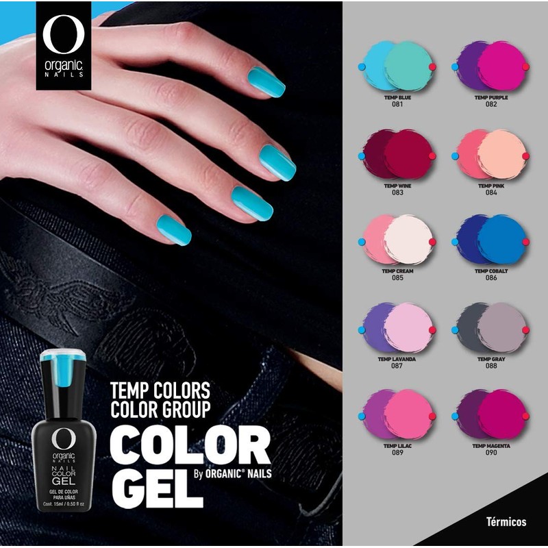 Organic Nails Gel Color Group Temp Colors (Temp Cream)