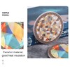Bohemian Pattern Drink Coasters - Round Drinks Absorbent Stone Coaster