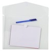 Exacompta 56421E Pack of 5 Plastic Envelopes DIN A5 for