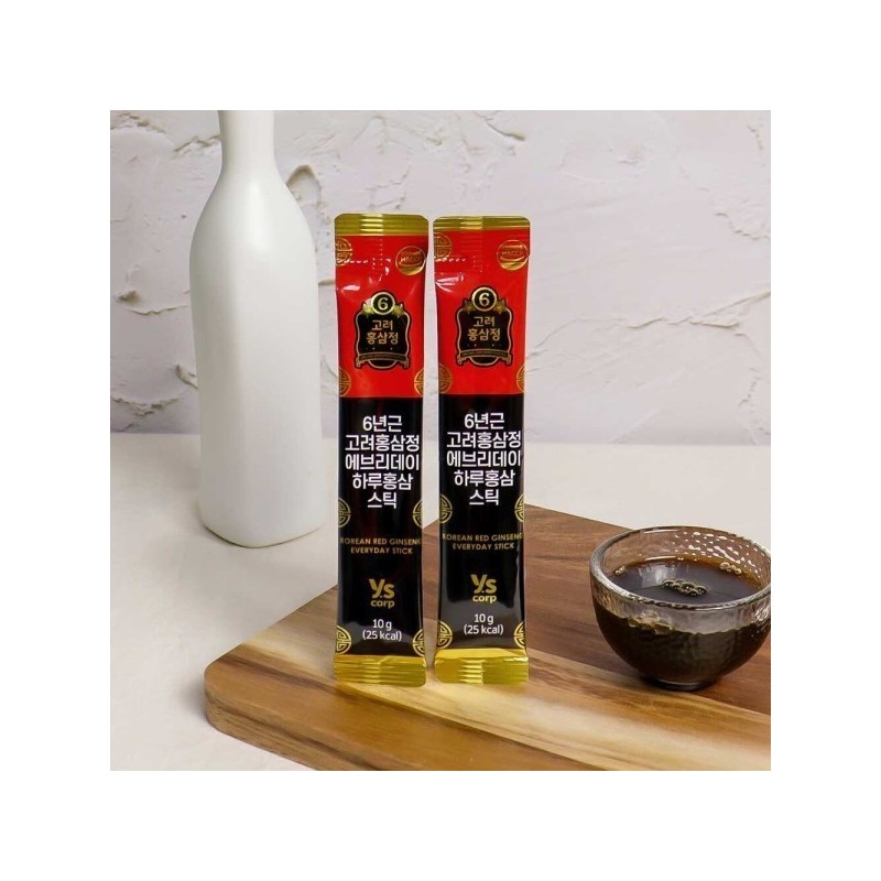 Koryo Red Ginseng Extract Everyday Stick 50 packs, 4 boxes