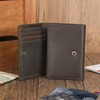 Polare Full Grain Leather Trifold Wallet with AirTag Slot RFID